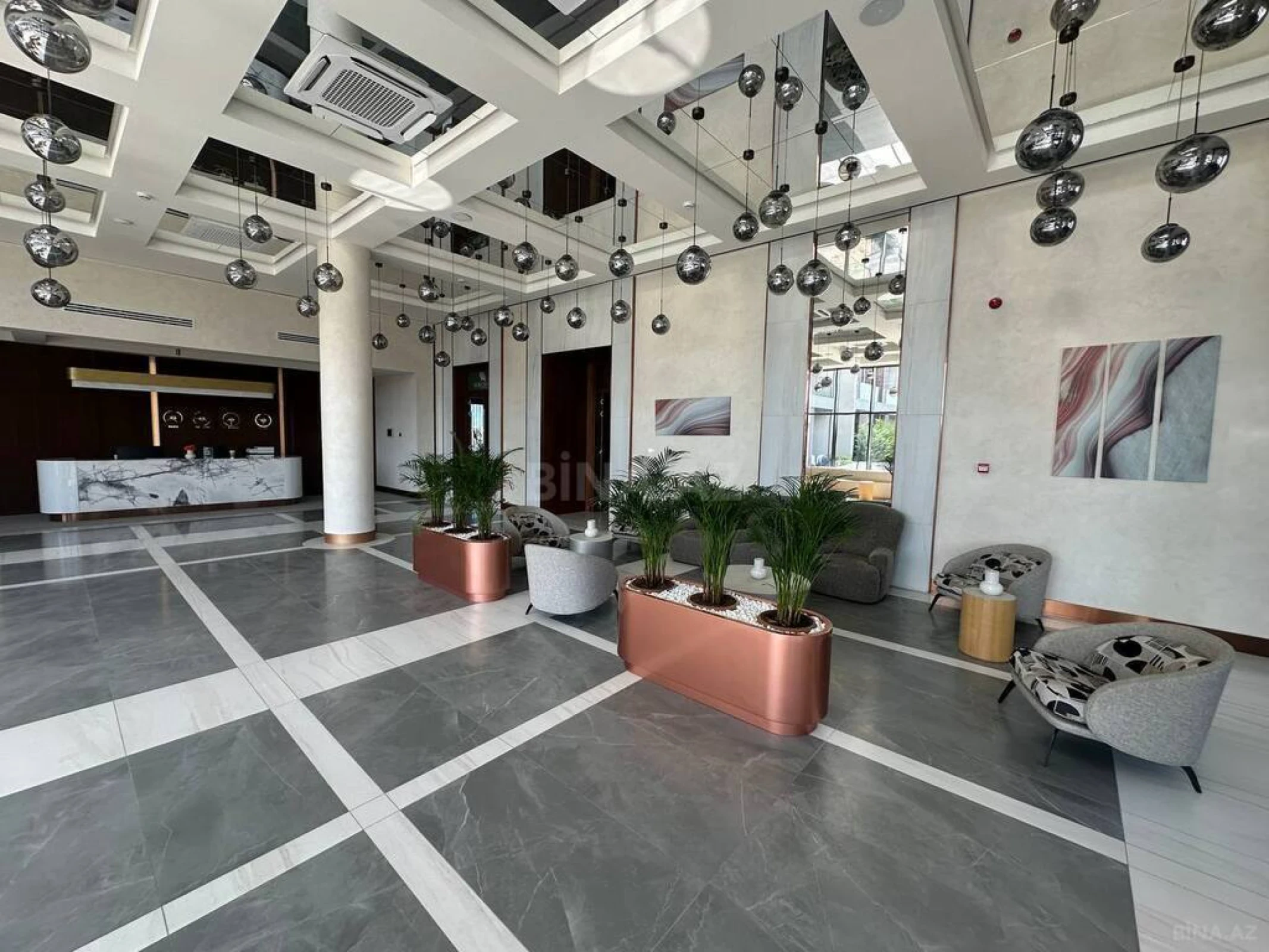 Kirayə verilir 1 otaqlı mənzil 55 m²