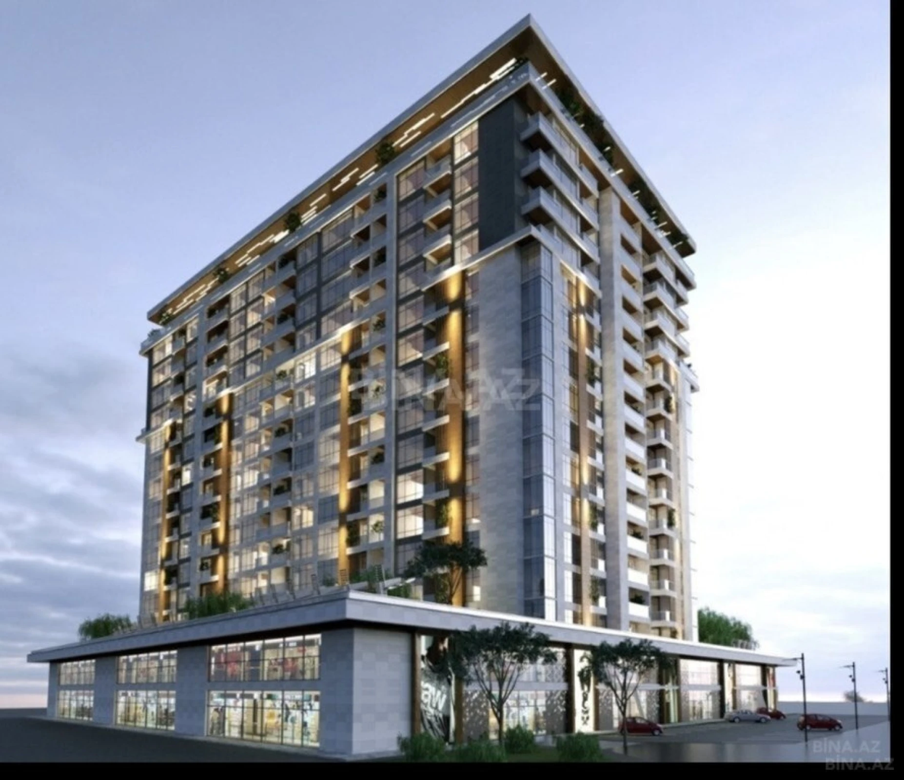 Satılır 3 otaqlı mənzil 107 m²