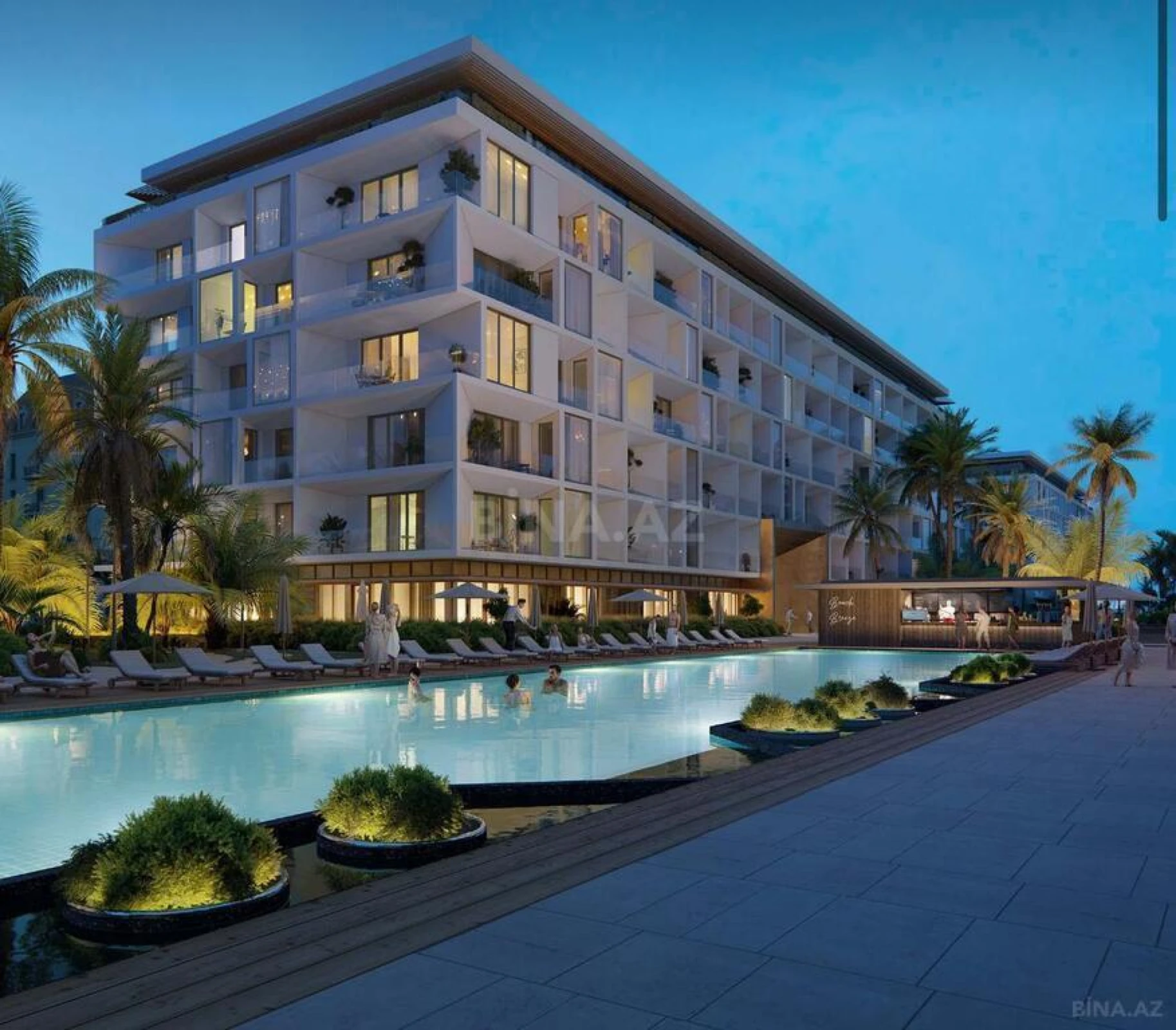 Satılır 1 otaqlı mənzil 47 m²