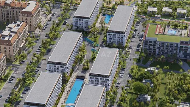 Satılır 1 otaqlı mənzil 47 m²