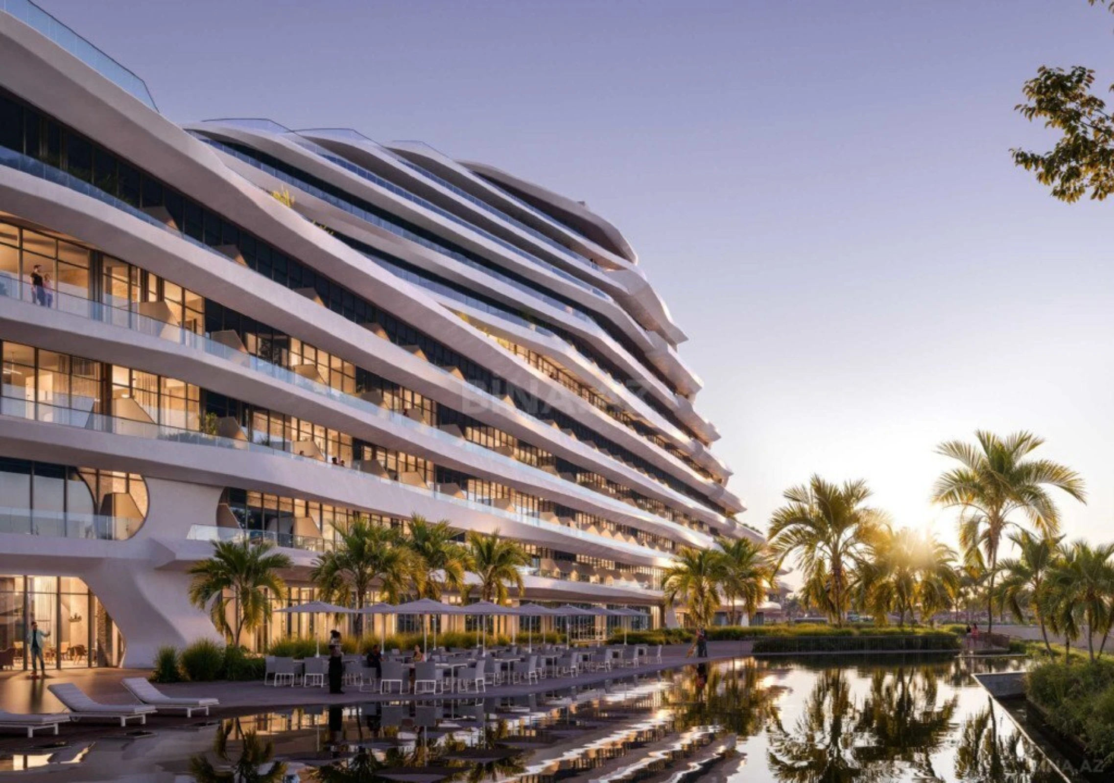 Satılır 2 otaqlı mənzil 61.8 m²