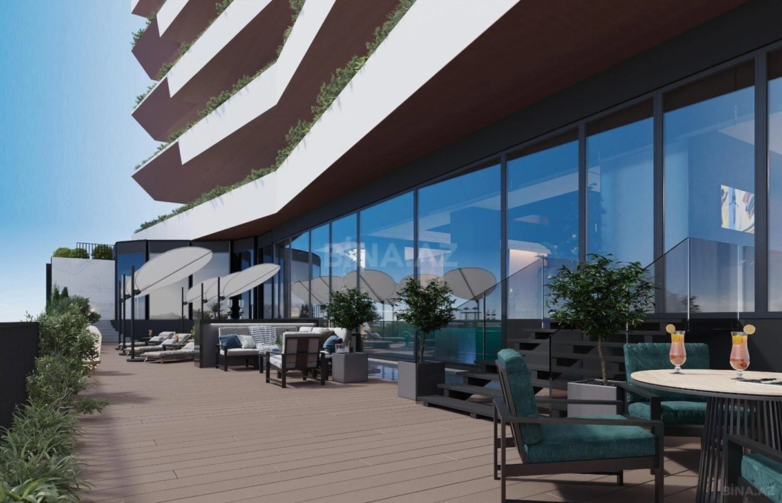 Satılır 4 otaqlı mənzil 379 m²