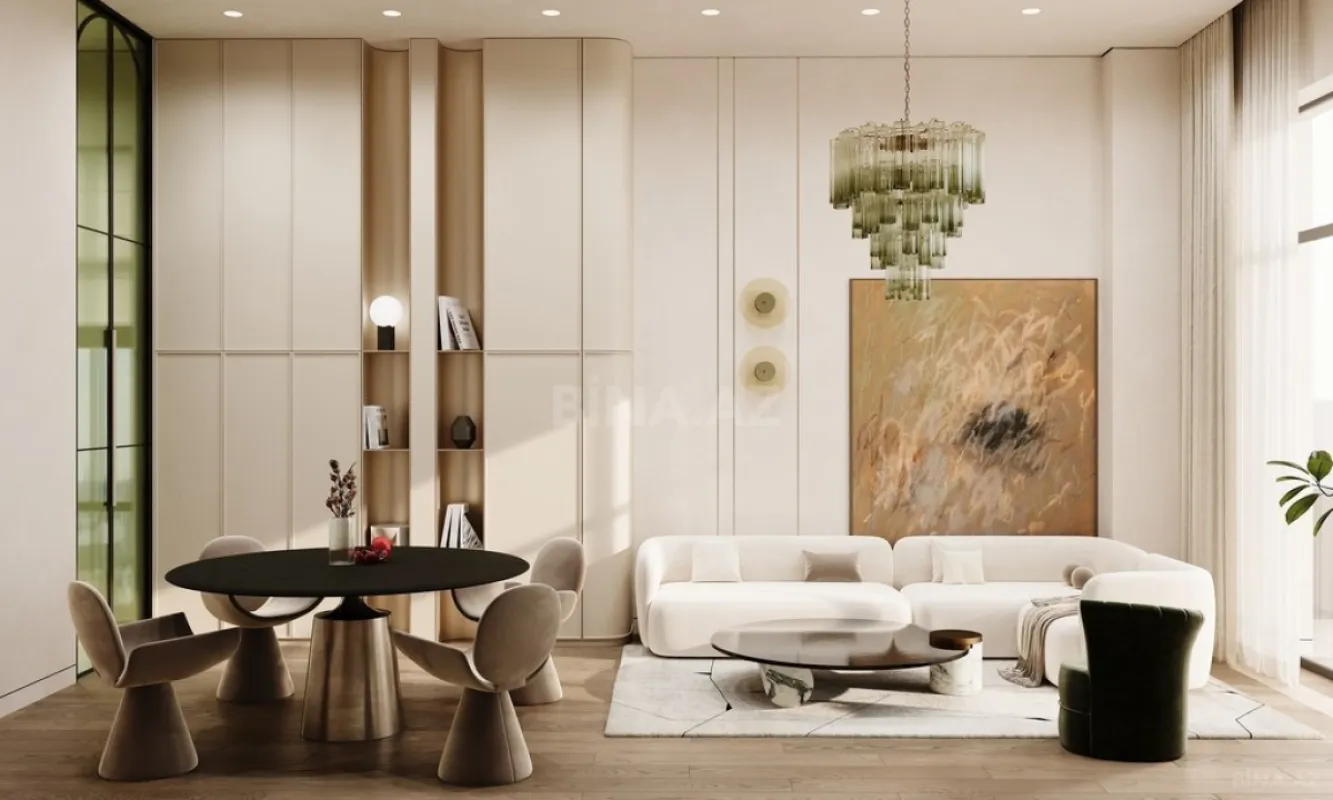 Satılır 3 otaqlı mənzil 135.7 m²