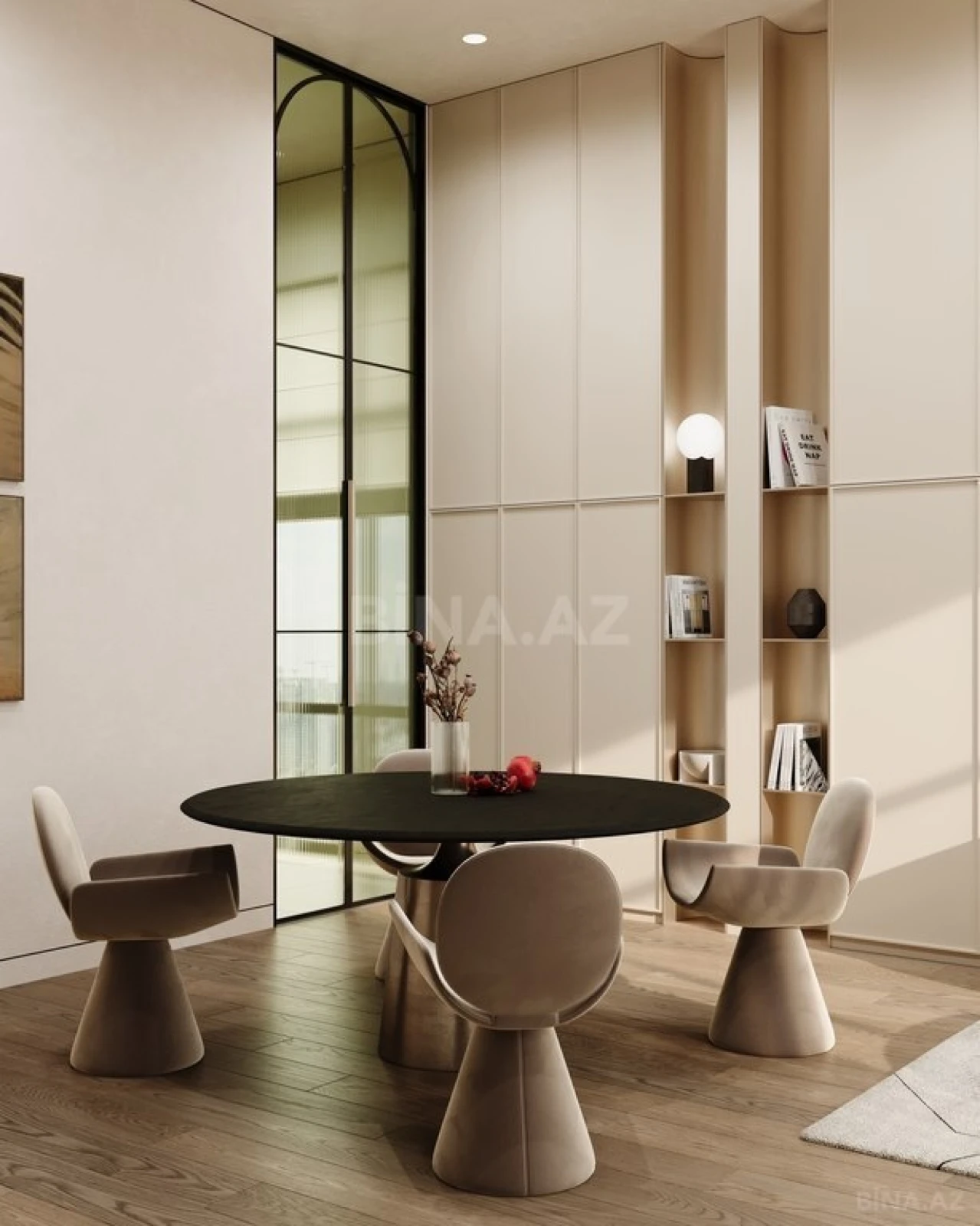 Satılır 3 otaqlı mənzil 135.7 m²