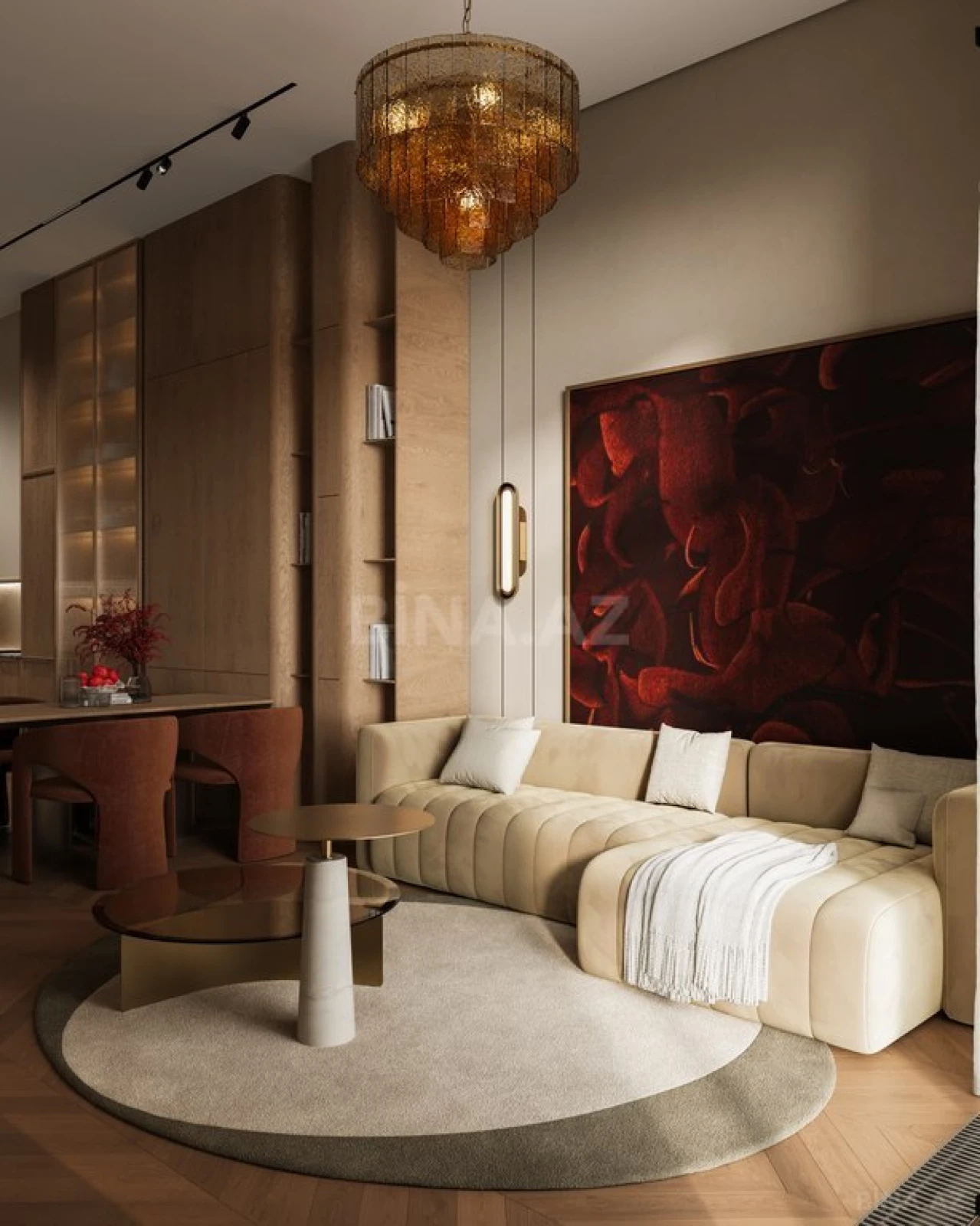 Satılır 2 otaqlı mənzil 85.1 m²