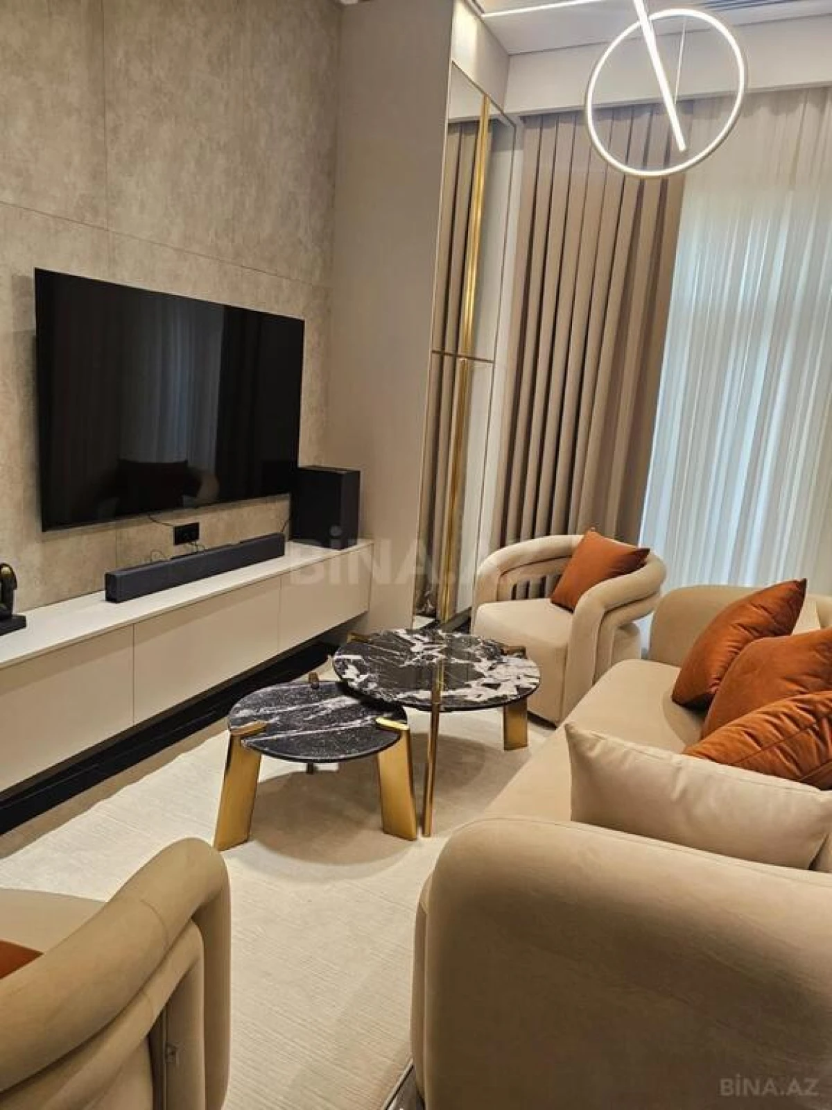 Kirayə verilir 3 otaqlı mənzil 100 m²