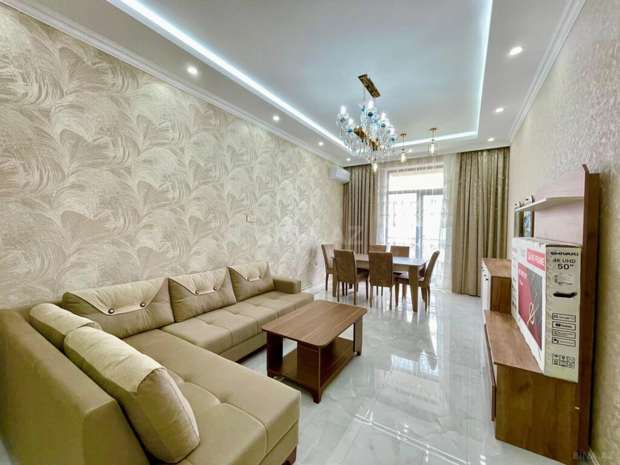 Kirayə verilir 3 otaqlı mənzil 125 m²