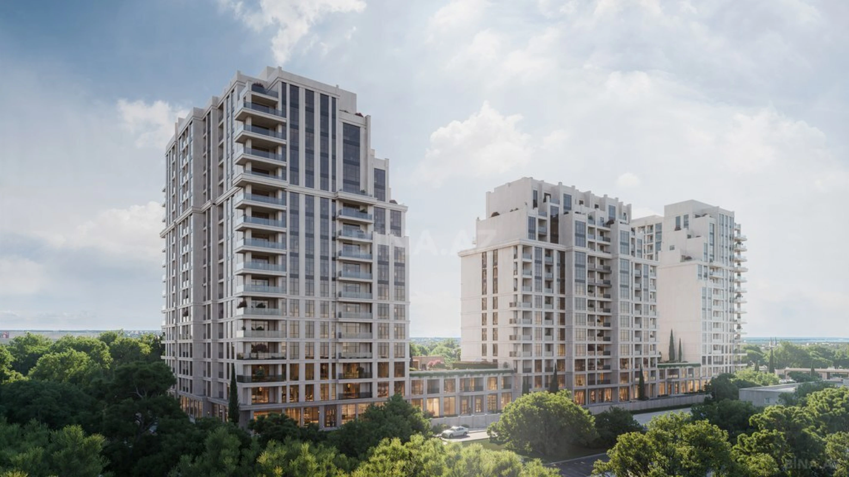 Satılır 4 otaqlı mənzil 253.3 m²