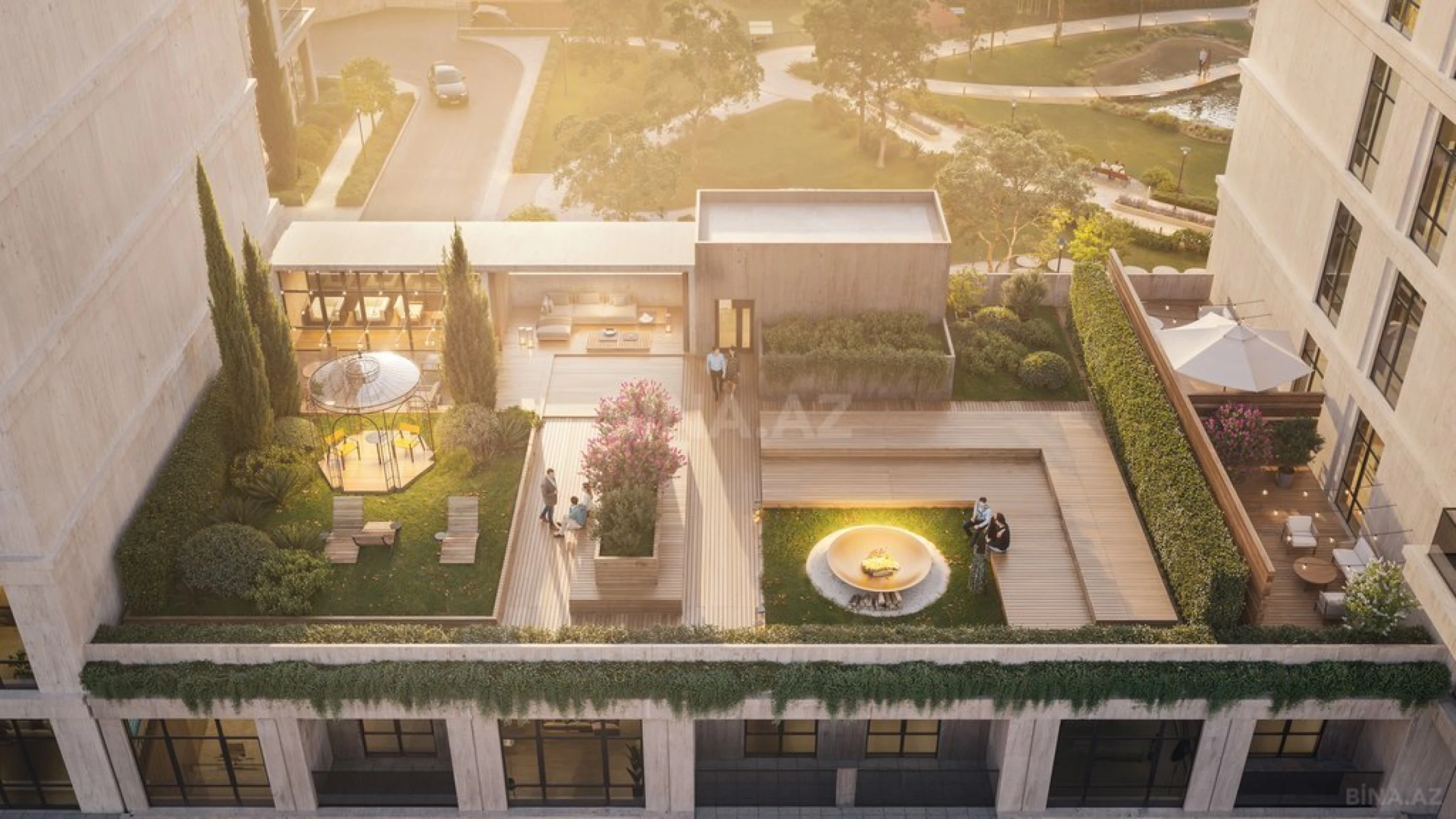 Satılır 3 otaqlı mənzil 114.9 m²