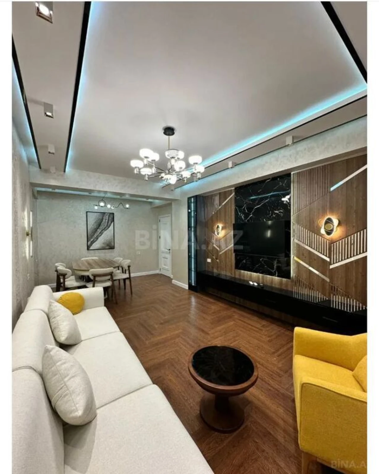 Satılır 3 otaqlı mənzil 128 m²