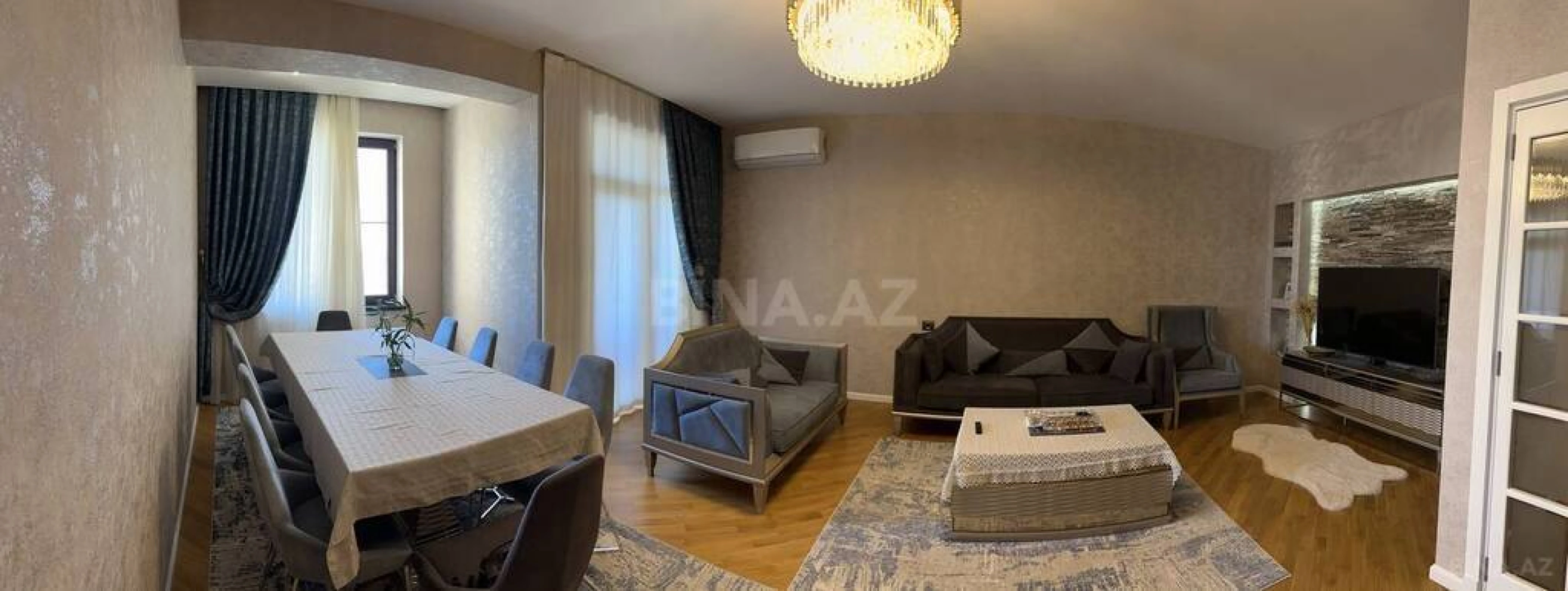 Satılır 4 otaqlı mənzil 140 m²