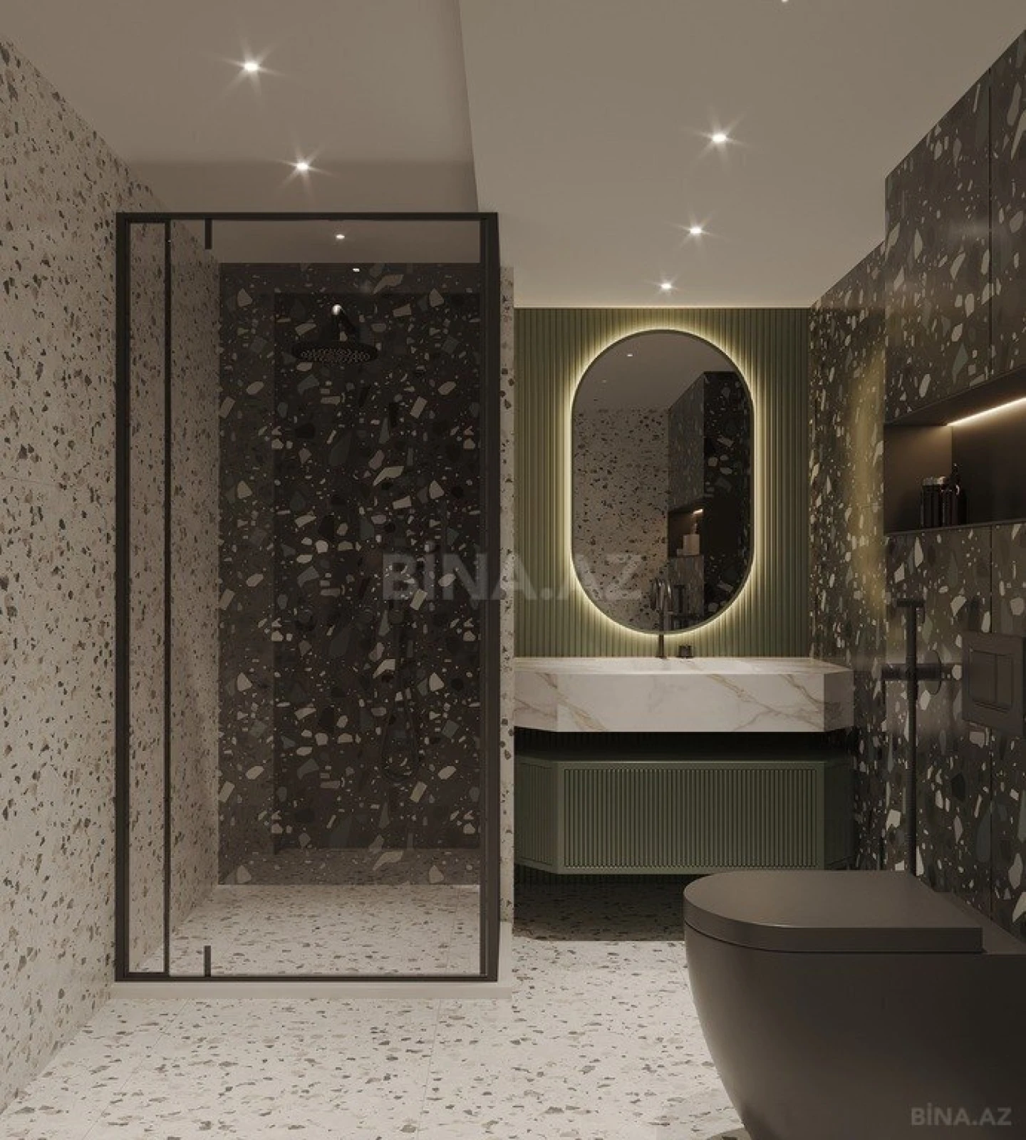 Kirayə verilir 2 otaqlı mənzil 70 m²