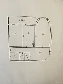 Satılır 2 otaqlı mənzil 100 m²