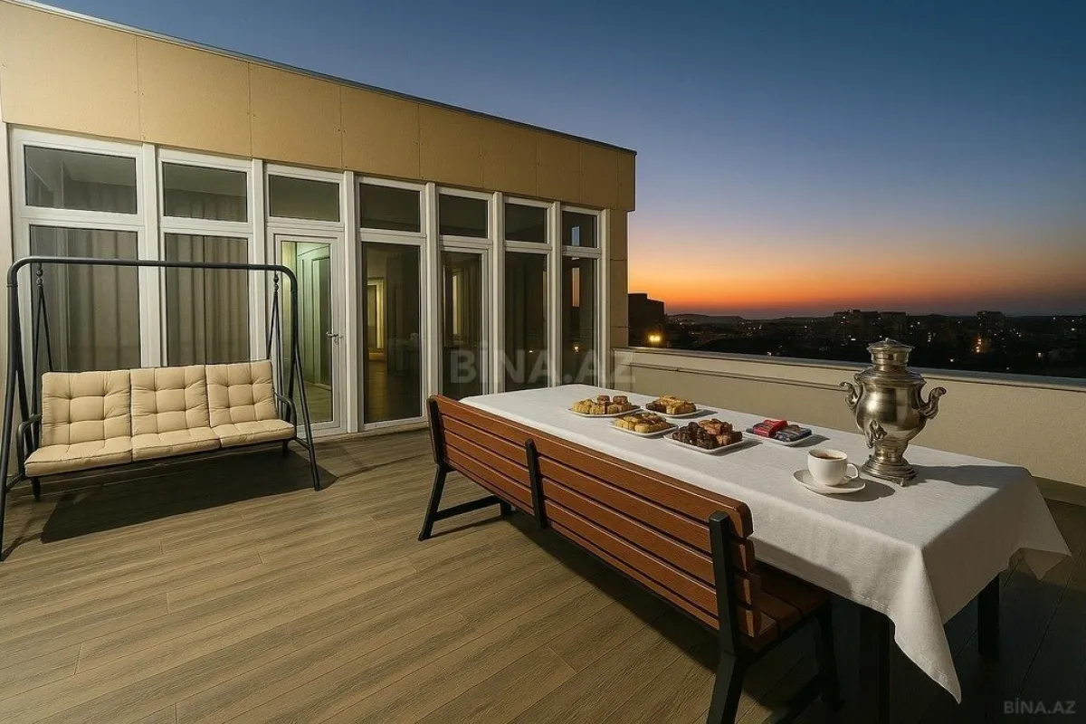 Satılır 4 otaqlı mənzil 217 m²