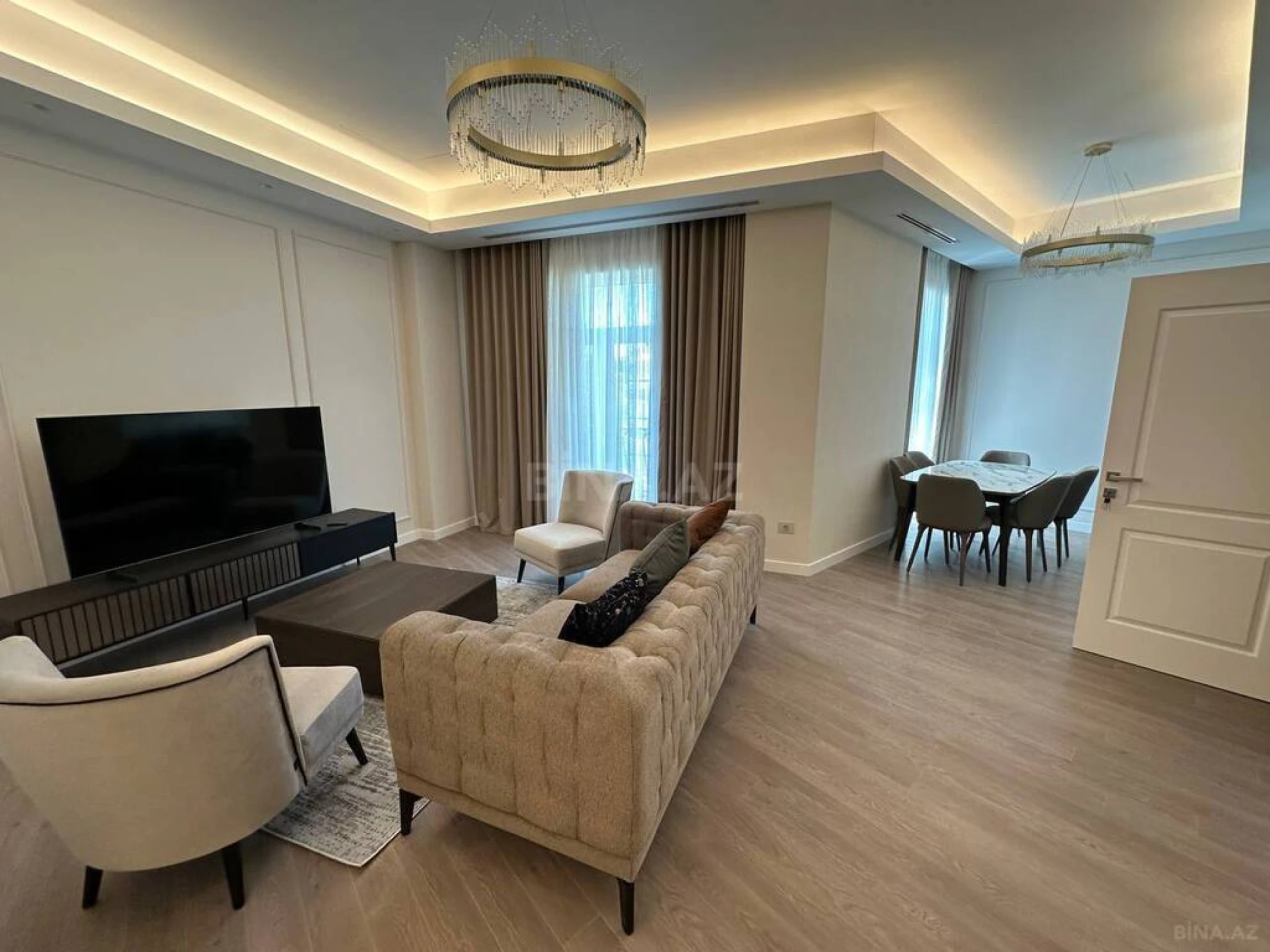 Kirayə verilir 2 otaqlı mənzil 92 m²