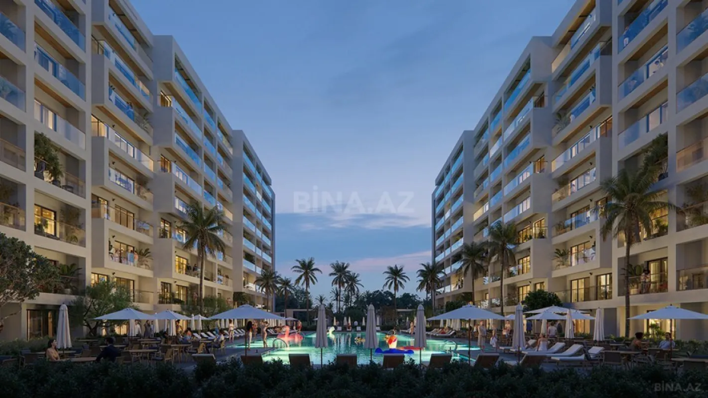 Satılır 1 otaqlı mənzil 57 m²