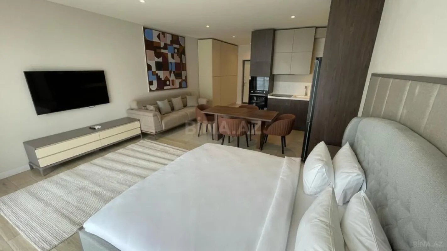 Satılır 1 otaqlı mənzil 58 m²