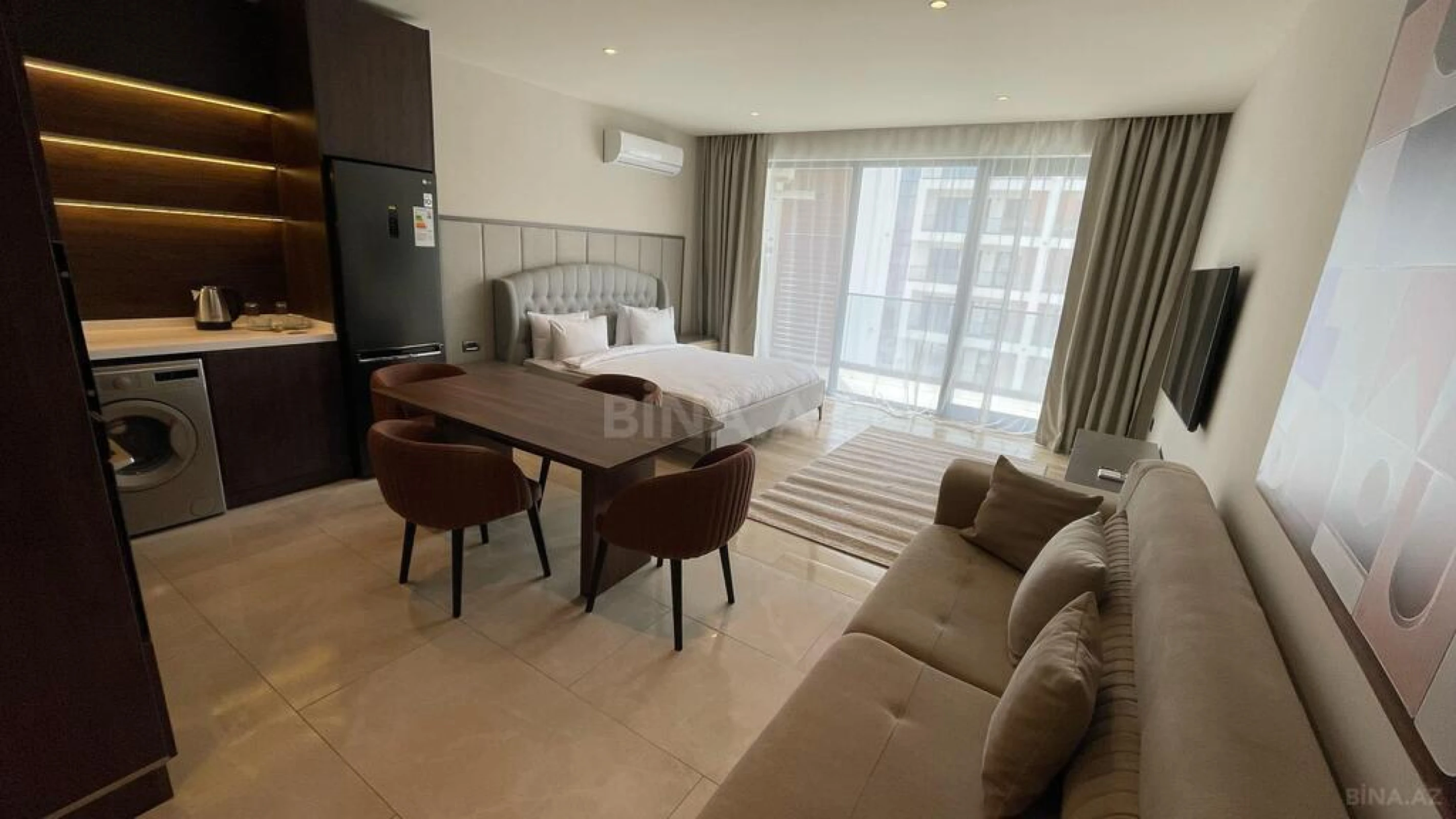 Satılır 1 otaqlı mənzil 58 m²