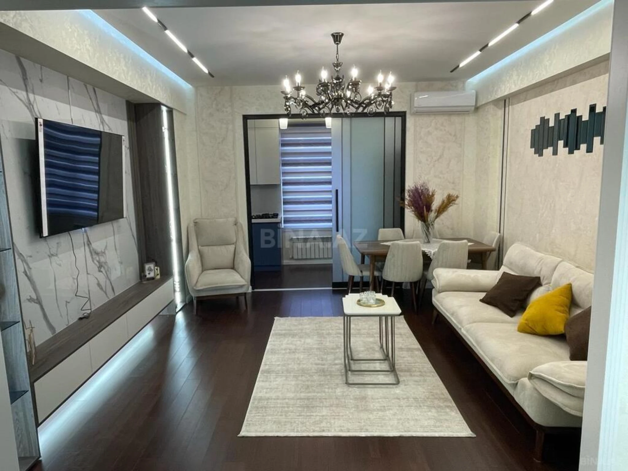 Kirayə verilir 3 otaqlı mənzil 110 m²