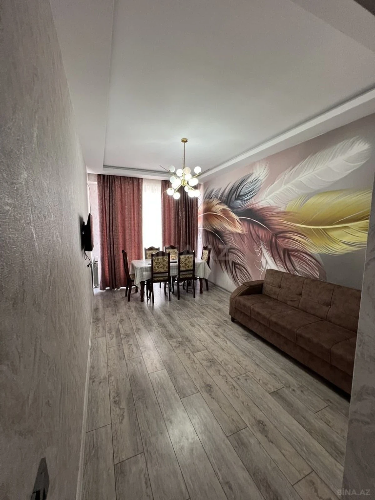Kirayə verilir 2 otaqlı mənzil 50 m²