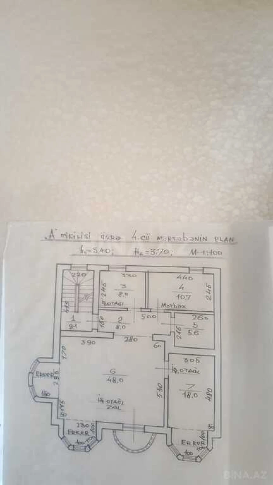 Kirayə verilir obyekt 800 m²