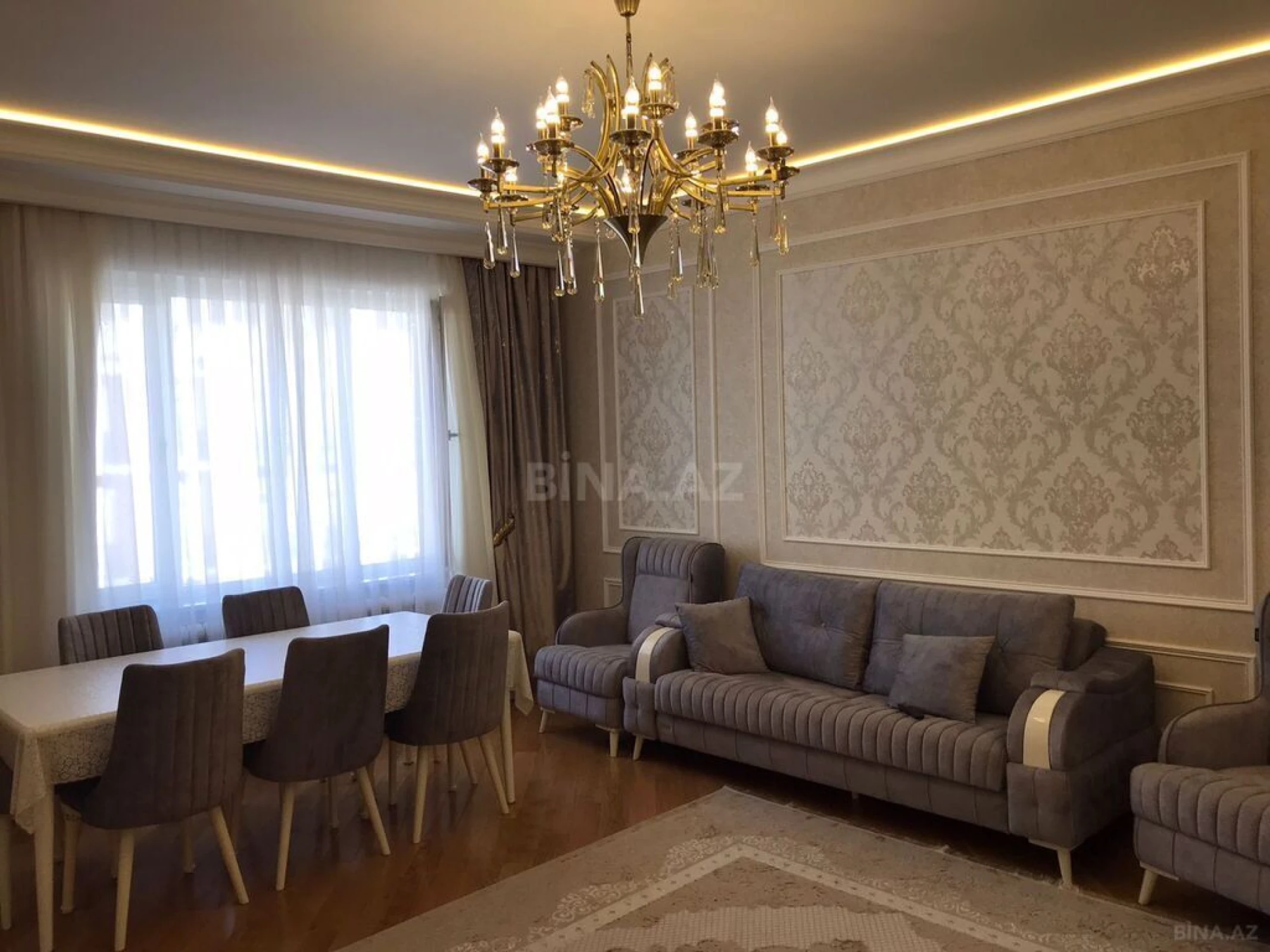Kirayə verilir 3 otaqlı mənzil 150 m²