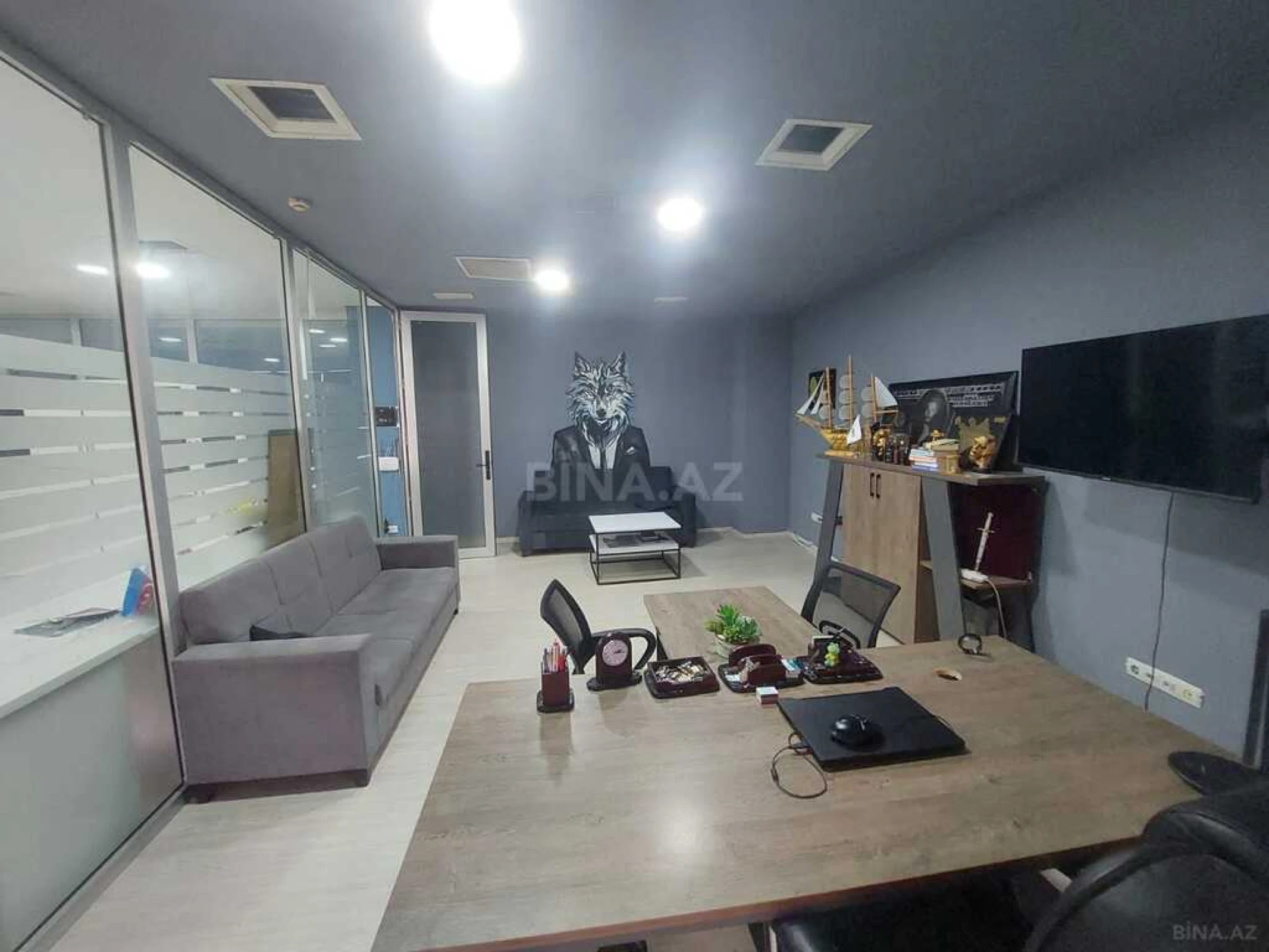 Kirayə verilir 5 otaqlı ofis 120 m²