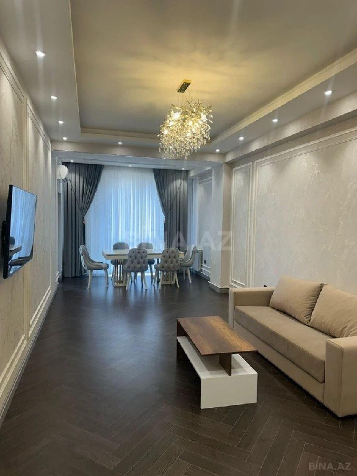 Kirayə verilir 2 otaqlı mənzil 120 m²