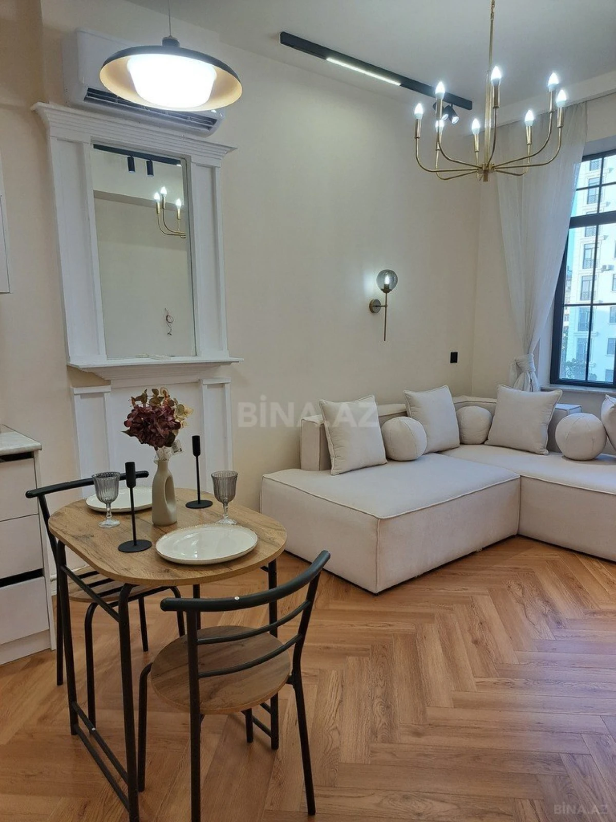 Satılır 2 otaqlı mənzil 44 m²