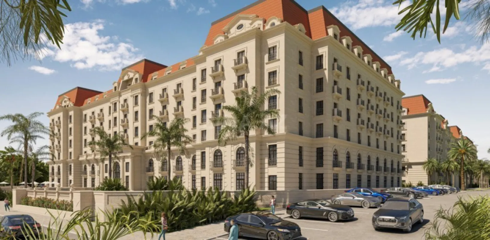 Satılır 1 otaqlı mənzil 56 m²