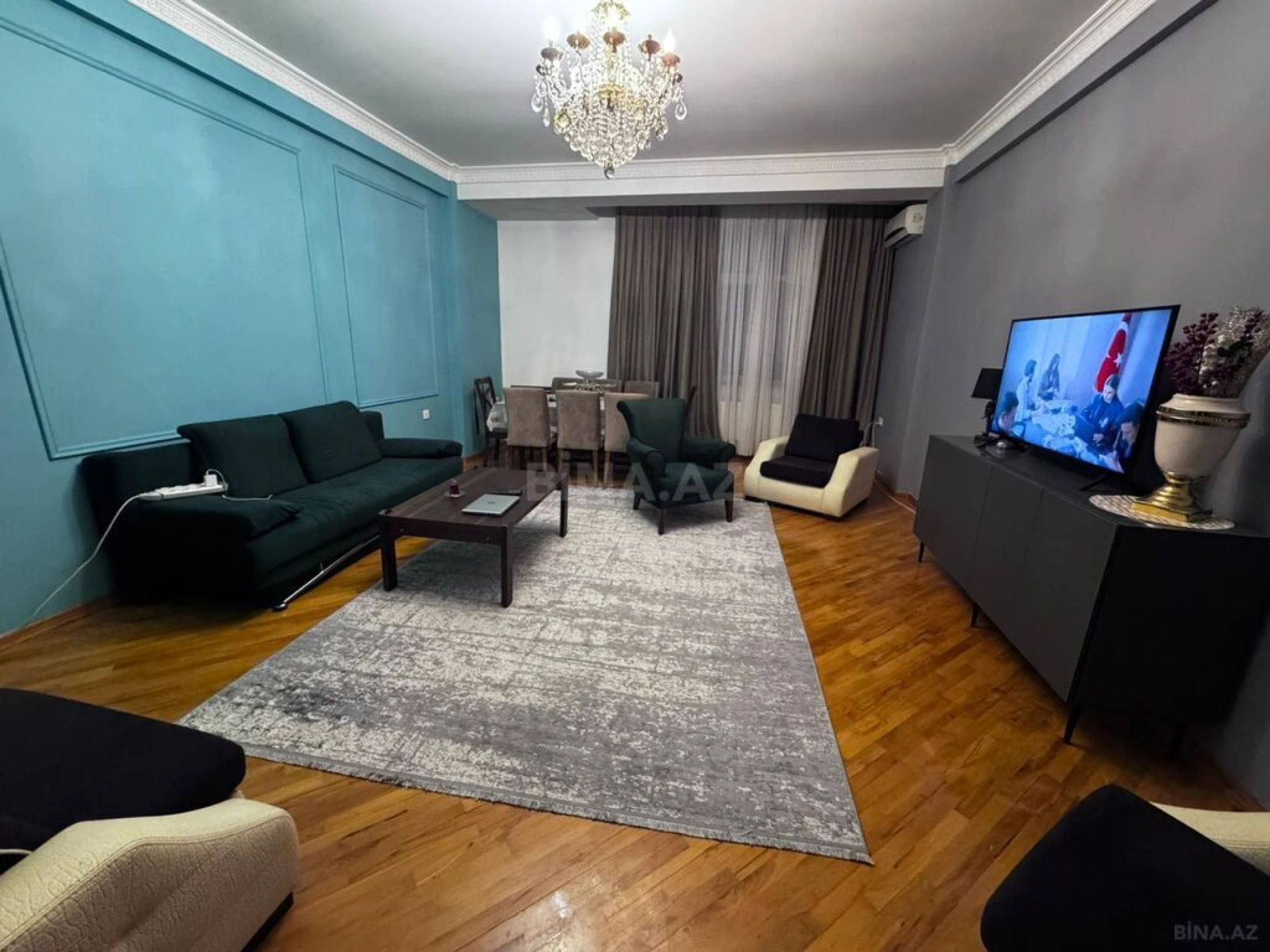 Satılır 2 otaqlı mənzil 115 m²