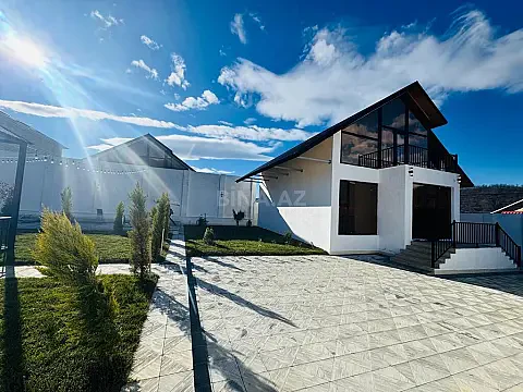 Satılır 6 otaqlı həyət evi 200 m² — Qəbələ 6 otaq 200.00 m²