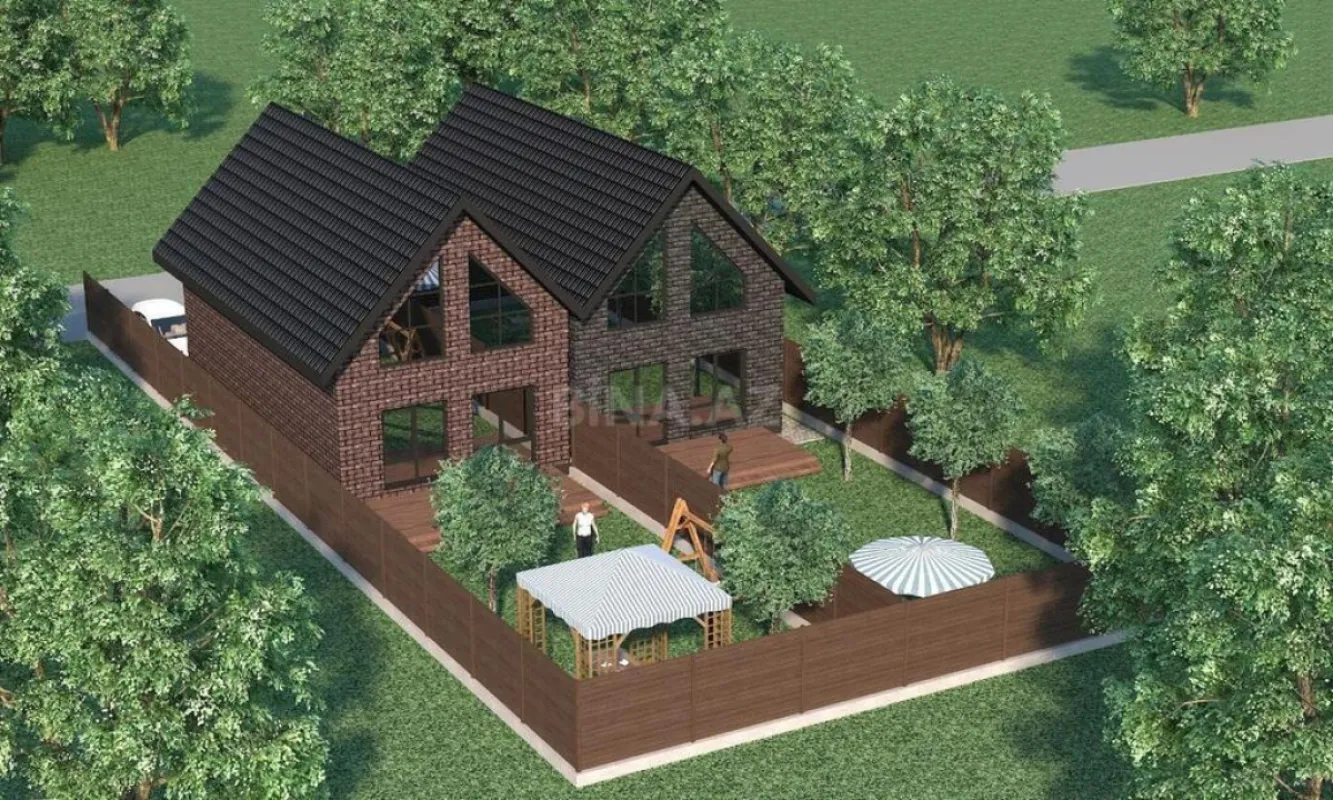 Satılır 4 otaqlı həyət evi 100 m²