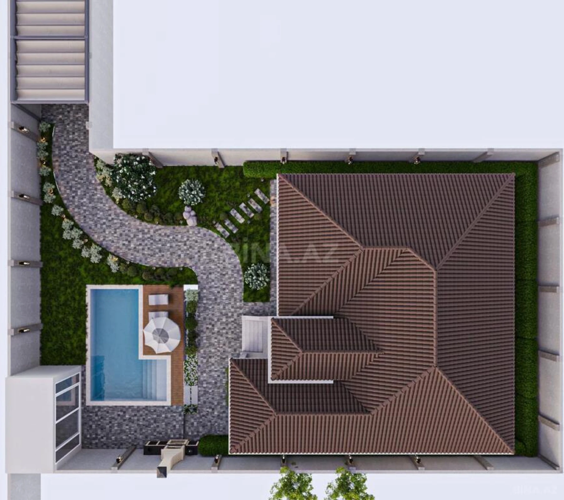 Satılır 5 otaqlı həyət evi 230 m²