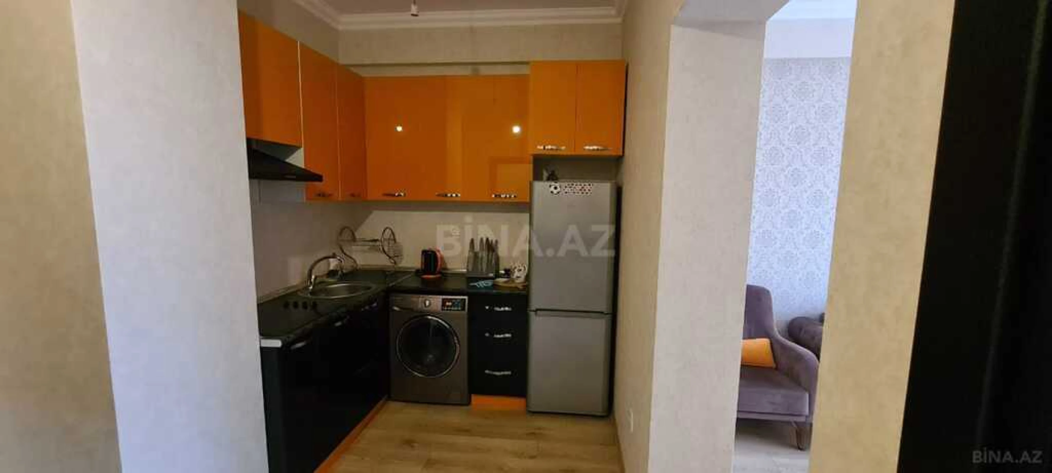 Satılır 2 otaqlı mənzil 51 m²