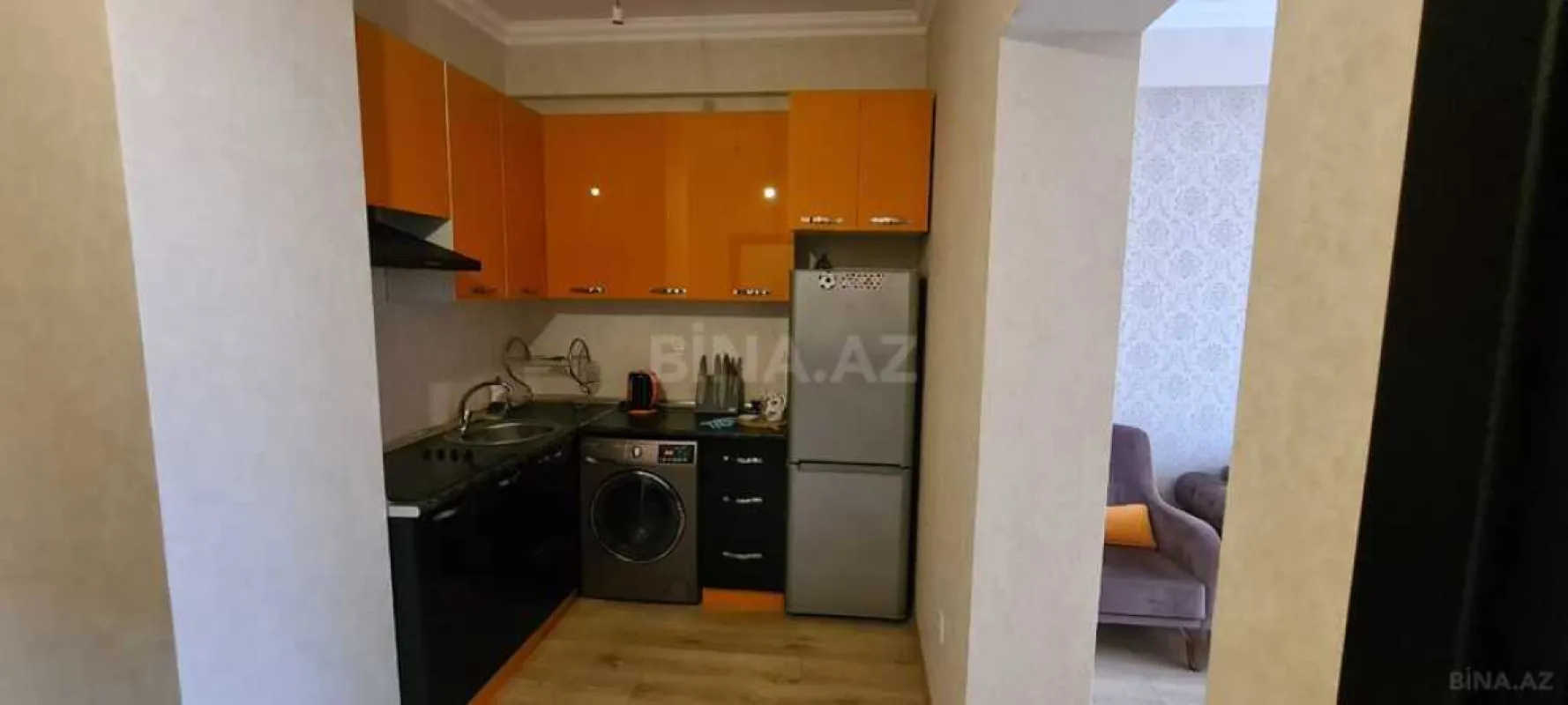 Satılır 2 otaqlı mənzil 51 m²