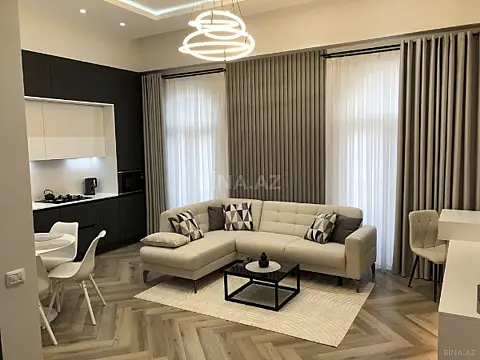 Kirayə verilir 2 otaqlı mənzil 60 m² — Bakı, Köhnə Günəşli 2 otaq 60.00 m²