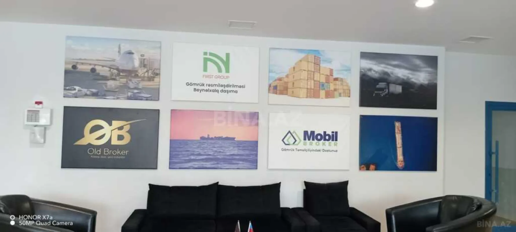 Kirayə verilir 1 otaqlı ofis 15 m²