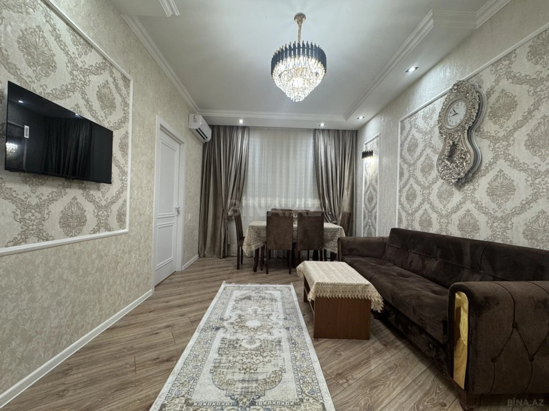 Satılır 2 otaqlı mənzil 55 m²