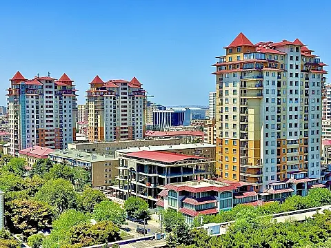 Satılır 1 otaqlı mənzil 46 m²