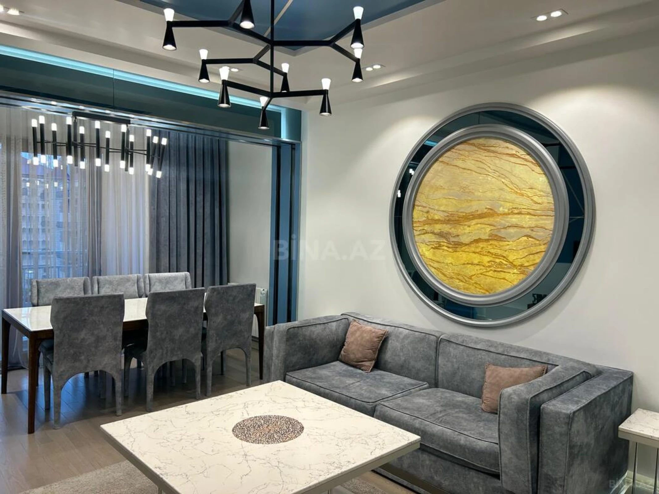 Kirayə verilir 2 otaqlı mənzil 80 m²