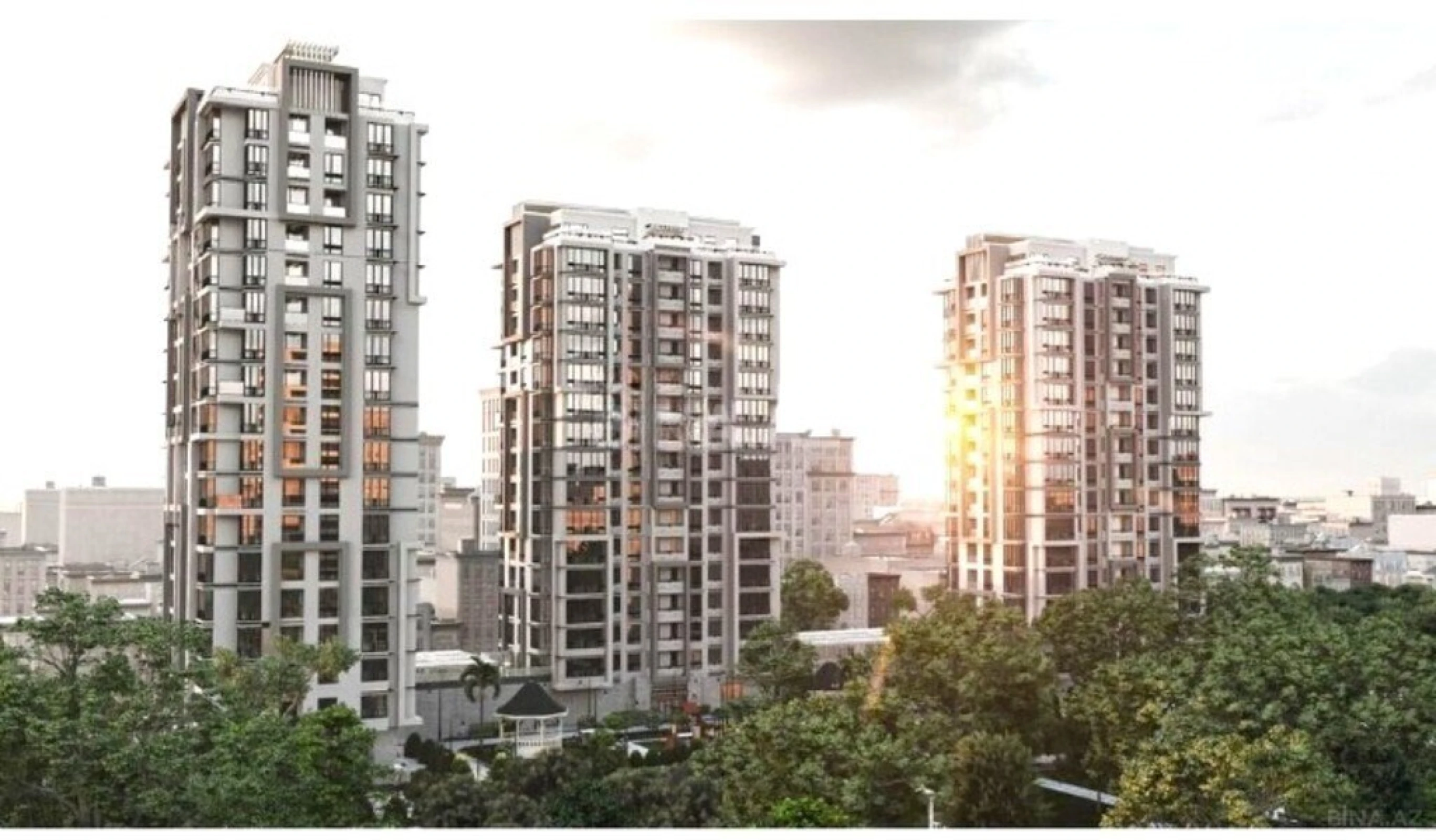 Satılır 2 otaqlı mənzil 81 m²