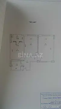 Satılır 2 otaqlı mənzil 74 m²