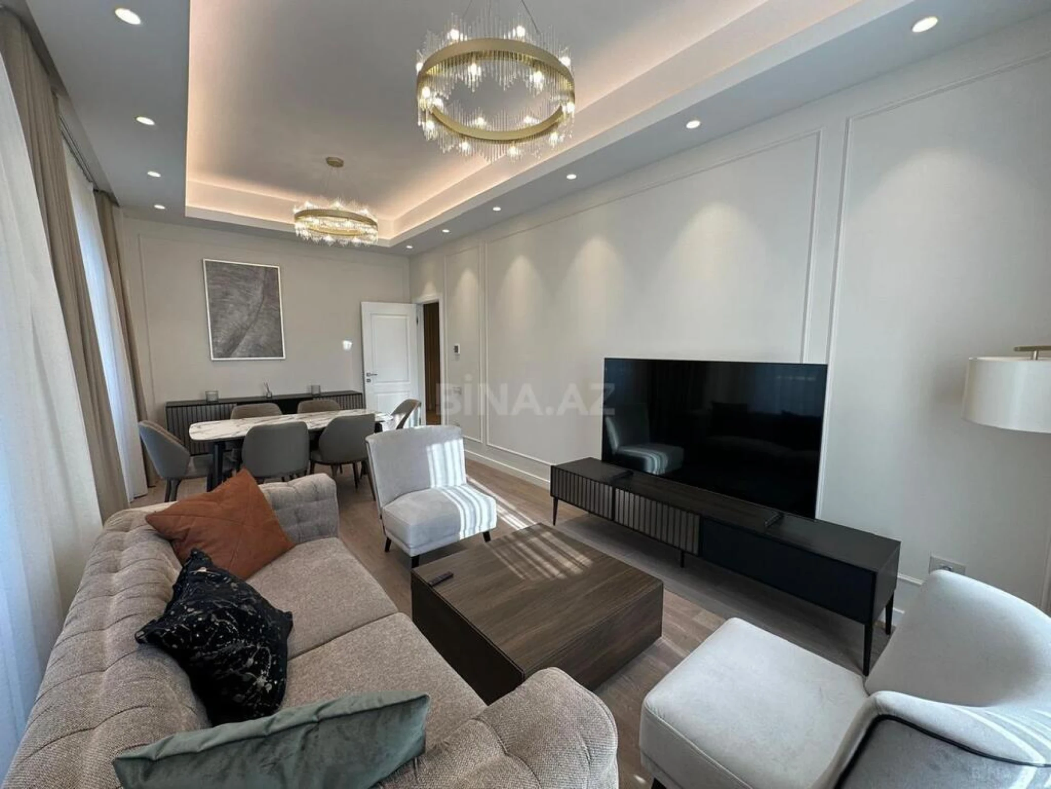Kirayə verilir 3 otaqlı mənzil 111 m²