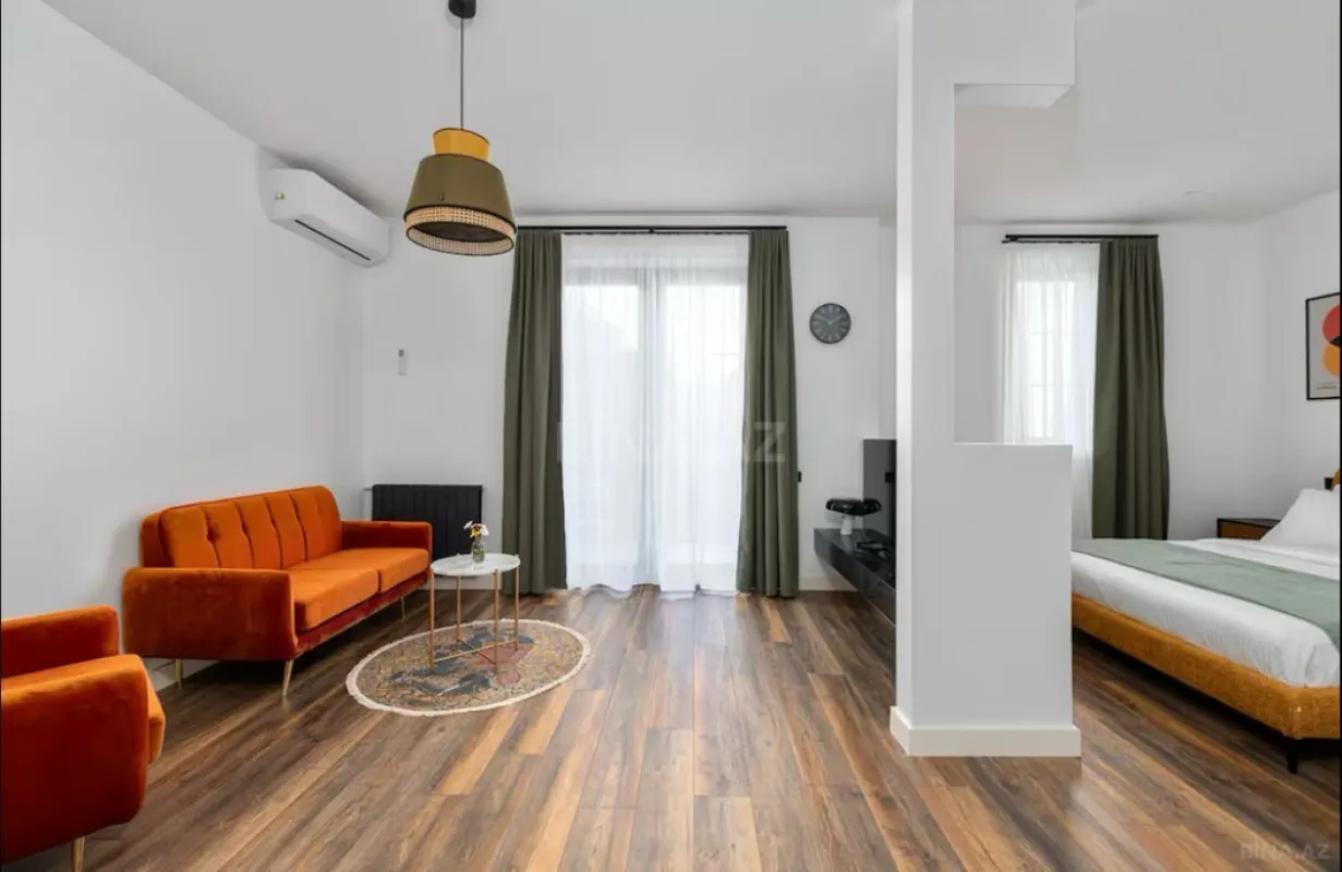 Kirayə verilir 1 otaqlı mənzil 45 m²