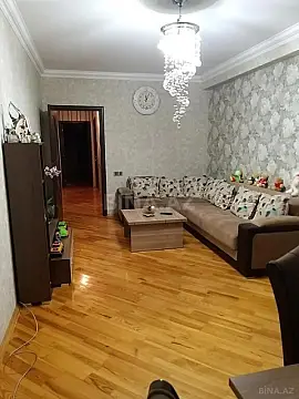Satılır 3 otaqlı mənzil 124 m² — Bakı, İnşaatçılar 3 otaq 124.00 m²