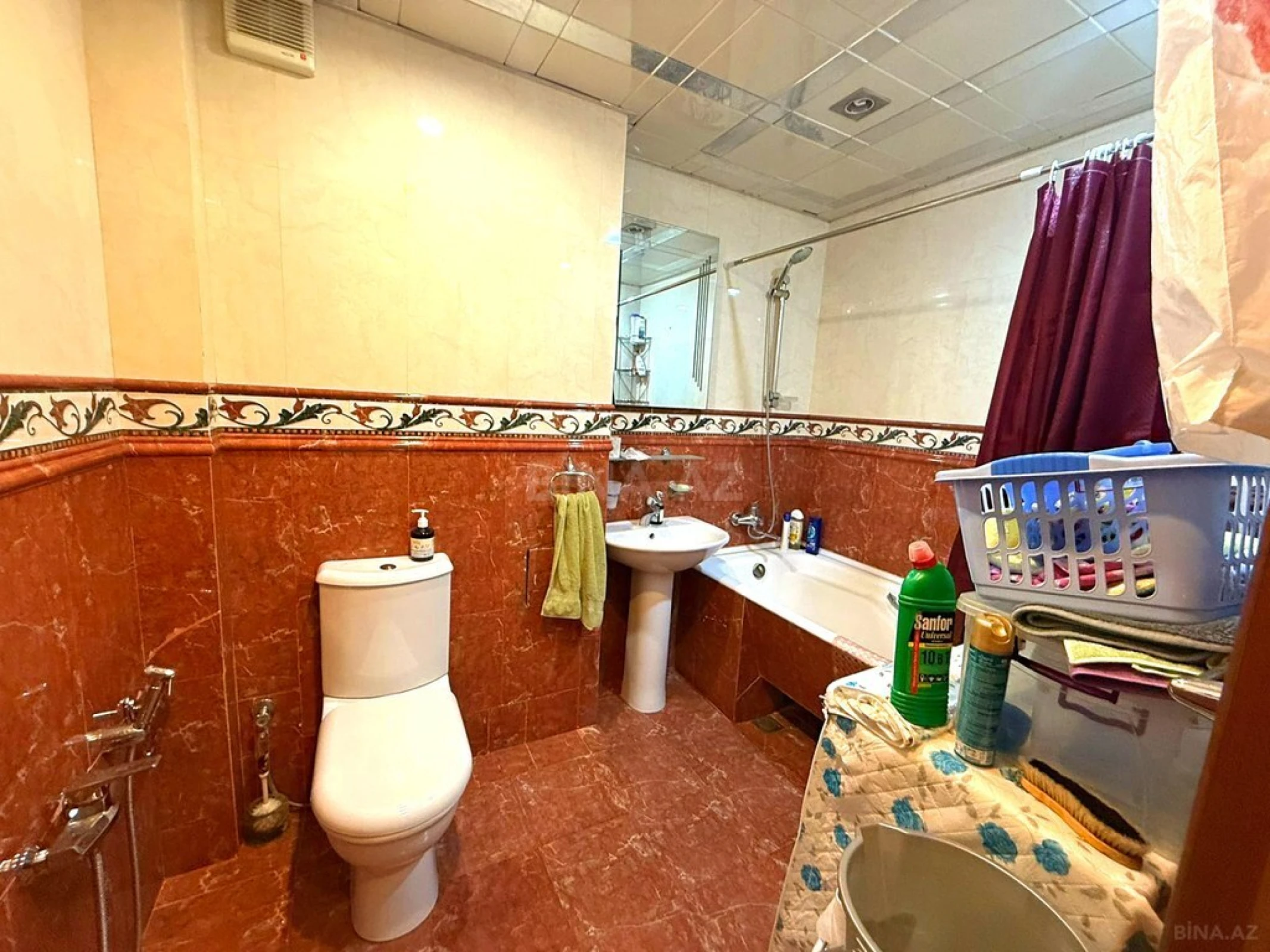 Satılır 4 otaqlı mənzil 90 m²