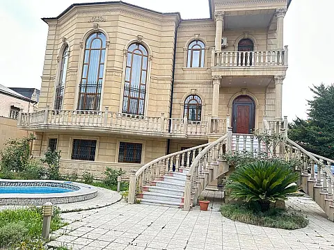 Satılır 11 otaqlı həyət evi 600 m² — Bakı, Həzi Aslanov qəs. 11 otaq 600.00 m²