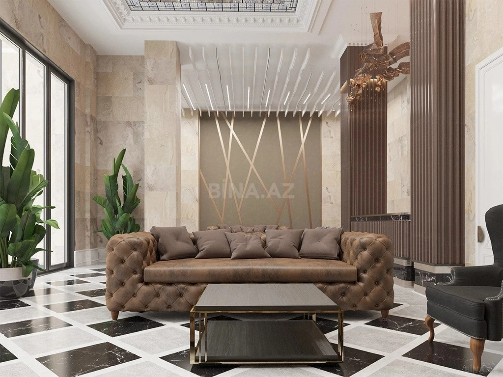 Satılır 2 otaqlı mənzil 122 m²