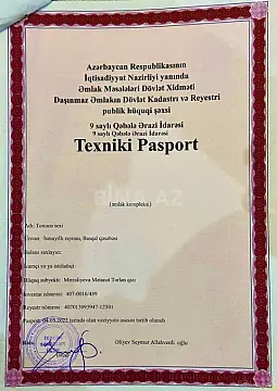 Satılır torpaq sahəsi 100 m²